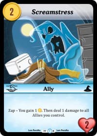 Screamstress - Fashion Furious - Munchkin CCG card