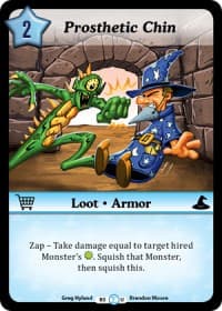 Prosthetic Chin - Fashion Furious - Munchkin CCG card