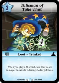 Talisman of Take That - Fashion Furious - Munchkin CCG card