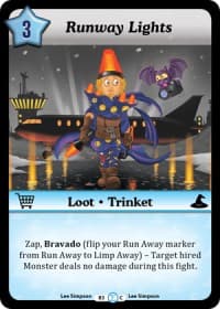 Runway Lights - Fashion Furious - Munchkin CCG card