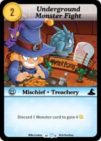 Underground Monster Fight - Fashion Furious - Munchkin CCG card