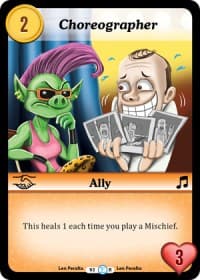 Choreographer - Fashion Furious - Munchkin CCG card