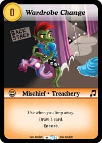 Wardrobe Change - Fashion Furious - Munchkin CCG card