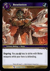 Retaliation - March of the Legion - WoW card