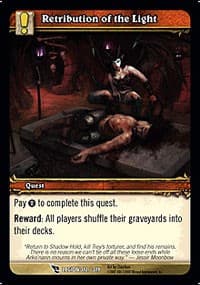 Retribution of the Light - March of the Legion - WoW card