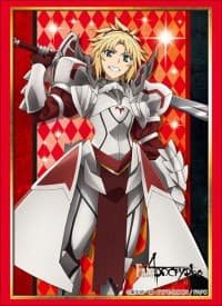 Bushiroad Sleeve Collection HG Vol.1555: Fate/Apocrypha - Saber of Red (60-Pack) - Bushiroad Card Sleeves - Card Sleeves card