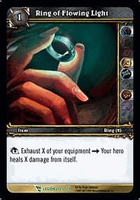 Ring of Flowing Light - March of the Legion - WoW card