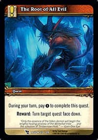 The Root of All Evil - March of the Legion - WoW card