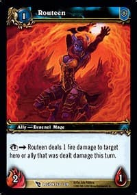 Routeen - March of the Legion - WoW card
