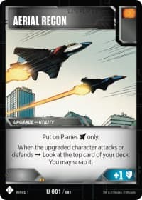 Aerial Recon - Wave 1 - Transformers TCG card