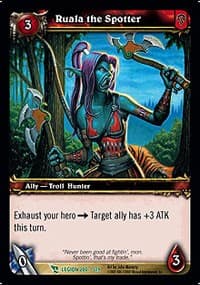 Ruala the Spotter - March of the Legion - WoW card