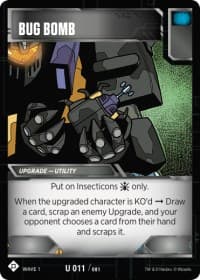 Bug Bomb - Wave 1 - Transformers TCG card