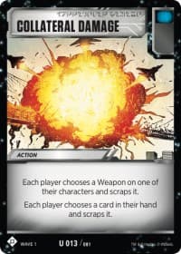Collateral Damage - Wave 1 - Transformers TCG card
