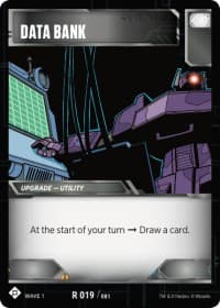 Data Bank - Wave 1 - Transformers TCG card