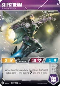 Slipstream - Strategic Seeker (SDCC 2018 Exclusive) - Wave 1 - Transformers TCG card