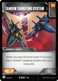 Tandem Targeting System (SDCC 2018 Exclusive) - Wave 1 - Transformers TCG card