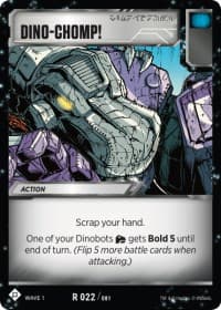 Dino-Chomp! - Wave 1 - Transformers TCG card