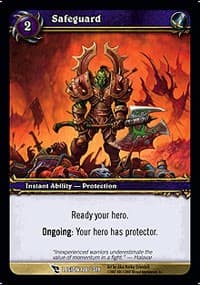Safeguard - March of the Legion - WoW card