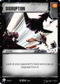 Disruption - Wave 1 - Transformers TCG card