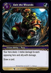 Salt the Wounds - March of the Legion - WoW card