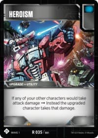 Heroism - Wave 1 - Transformers TCG card