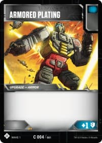 Armored Plating - Wave 1 - Transformers TCG card