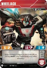 Wheeljack - Weapons Inventor - Wave 1 - Transformers TCG card