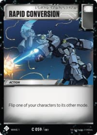 Rapid Conversion - Wave 1 - Transformers TCG card