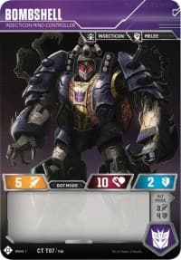 Bombshell - Insecticon Mind-Controller - Wave 1 - Transformers TCG card