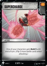 Supercharge - Wave 1 - Transformers TCG card