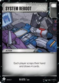 System Reboot - Wave 1 - Transformers TCG card