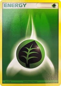 Grass Energy (2005 Unnumbered) - League & Championship Cards - Pokemon card