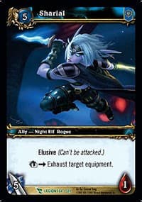 Sharial - March of the Legion - WoW card