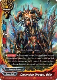 Dimension Dragon, Odio - Dimension Destroyer - Future Card BuddyFight card