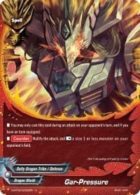 Gar-Pressure - Dimension Destroyer - Future Card BuddyFight card
