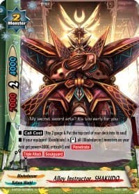Alloy Instructor, SHAKUDO - Dimension Destroyer - Future Card BuddyFight card