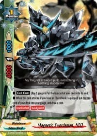 Magnetic Swordsman, NEO - Dimension Destroyer - Future Card BuddyFight card