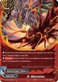 D. Alteration - Dimension Destroyer - Future Card BuddyFight card