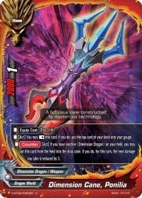Dimension Cane, Ponilia - Dimension Destroyer - Future Card BuddyFight card