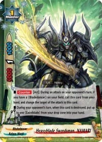 Heavyblade Swordsman, NAMARI - Dimension Destroyer - Future Card BuddyFight card