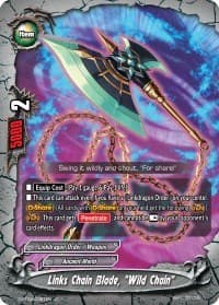 Links Chain Blade, "Wild Chain" - Dimension Destroyer - Future Card BuddyFight card