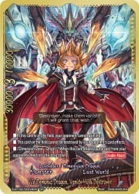 Vile Demonic Dragon, Vanity Husk Destroyer (SP) - Dimension Destroyer - Future Card BuddyFight card