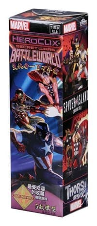 Secret Wars - Battleworld Booster Pack - Secret Wars – Battleworld - Heroclix card