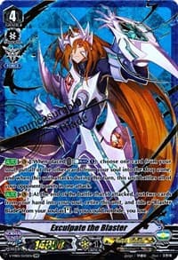 Exculpate the Blaster (SVR) - V-MB01: PSYqualia Strife - Cardfight Vanguard card
