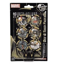 Spider Island Dice & Token Pack - Secret Wars – Battleworld - Heroclix card