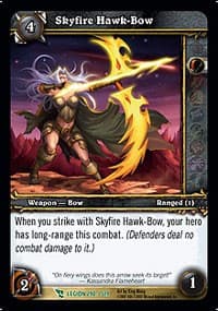Skyfire Hawk-Bow - March of the Legion - WoW card