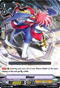 Wingal - V-MB01: PSYqualia Strife - Cardfight Vanguard card