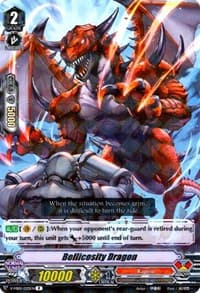 Bellicosity Dragon - V-MB01: PSYqualia Strife - Cardfight Vanguard card