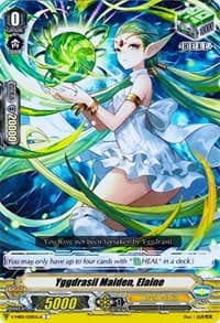 Yggdrasil Maiden, Elaine - V-MB01: PSYqualia Strife - Cardfight Vanguard card