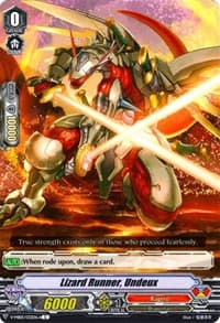 Lizard Runner, Undeux - V-MB01: PSYqualia Strife - Cardfight Vanguard card